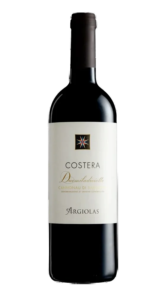 Bottiglia Argiolas Costera Cannonau di Sardegna 2018